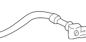 Brake Hose - Mazda (ZZM0-43-810A)