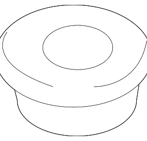 ABS Control Unit Grommet - Mazda (D10G-43-7A6)