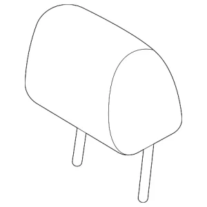 Headrest, Center - Mazda (KEWF-88-240-02)