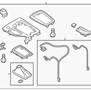 Shift Panel - Mazda (BAEW-64-340)