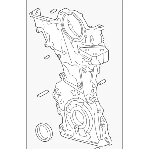 Timing Cover - Mazda (PEDD-10-500)