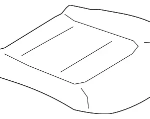 Seat Cushion Pad - Mazda (KB7W-88-11XC)