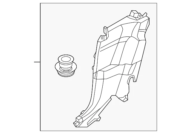 Lower Pillar Trim - Mazda (D44K-68-59YC-02)