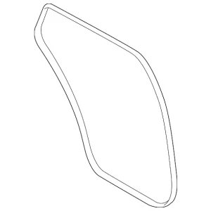 Weather-Strip On Body - Mazda (TK48-68-913D)