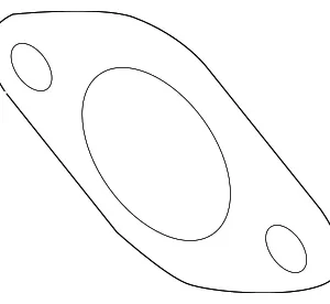 Converter & Pipe Gasket - Mazda (LF07-40-305A)