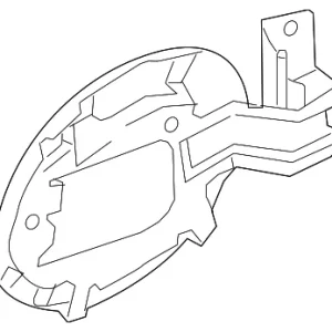 Fuel Door - Mazda (GHK1-42-410)