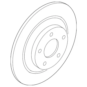 Disc Brake Rotor - Mazda (VA40-26-251)