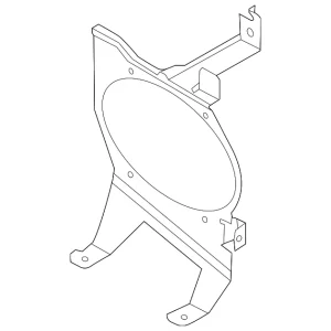 Rear Speaker Mount Bracket - Mazda (C243-66-9BXB)