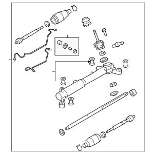 Steering Gear - Mazda (EG21-32-110R-0J)