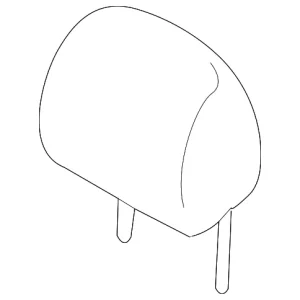 Headrest - Mazda (TA0D-88-140-39)