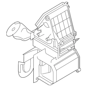 Blower Case - Mazda (GJ6A-61-B01)
