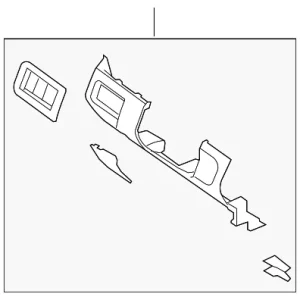 Column Cover - Mazda (EG21-64-280D-02)