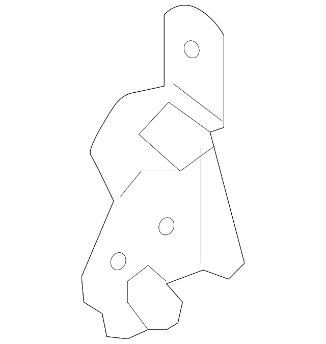 Lower Hinge - Mazda (D461-73-240B)