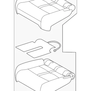 Cushion Assembly - Mazda (KGNW-57-20XE-23)