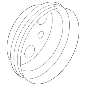 Pulley - Mazda (PY8W-15-131)