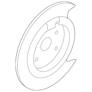 Splash Shield - Mazda (LF25-26-271)