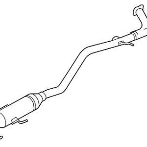 Intermediate Pipe - Mazda (AJ36-40-300)