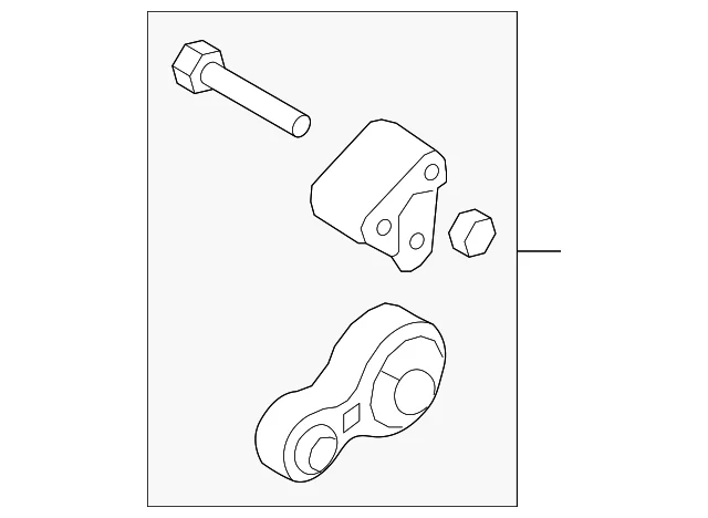 Rear Mount Assembly - Mazda (GS4H-39-04XD)