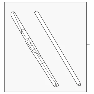 Wiper Blade - Mazda (KD2W-67-330)