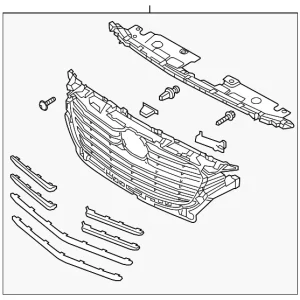 Grille Assembly - Mazda (DEWA-50-710)