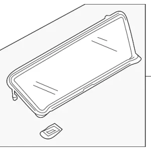 Back Glass - Mazda (N248-63-930B)