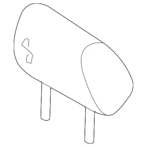 Headrest - Mazda (GP9A-88-140-02)