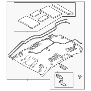 Ceiling Top - Mazda (DN3F-68-03ZC-75)