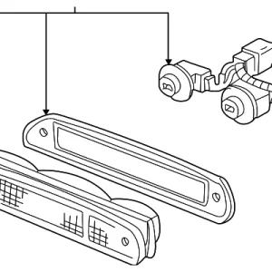 High Mount Lamp - Mazda (1F00-51-580A)