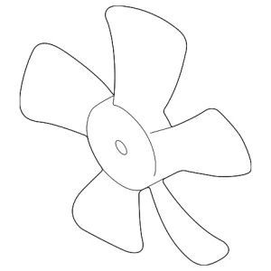Fan Blade - Mazda (FS2V-15-140)