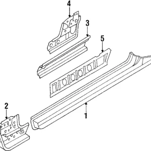 Outer Rocker - Mazda (NA01-70-270B)