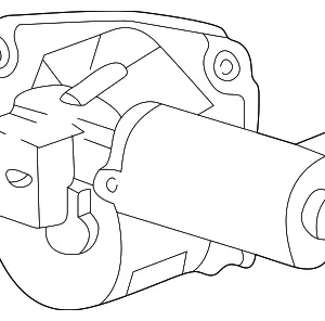 Wiper Motor - Mazda (1FAA-67-350)
