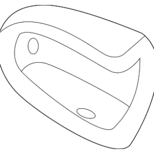 Grip Handle Cap - Mazda (BE5W-69-472-80)
