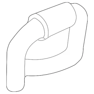 Upper Hose - Mazda (ZZP1-15-186)