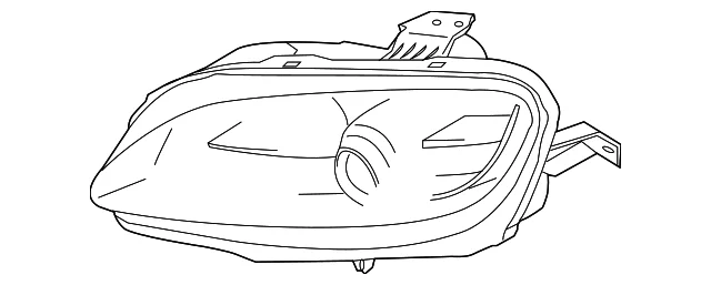 Composite Headlamp - Mazda (NH21-51-031G)