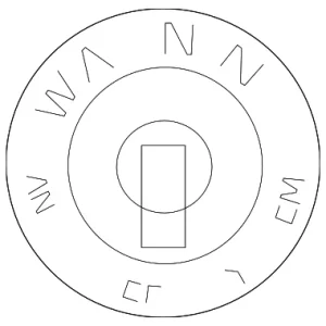 Anti-Theft Label - Mazda (FE01-69-C31B)