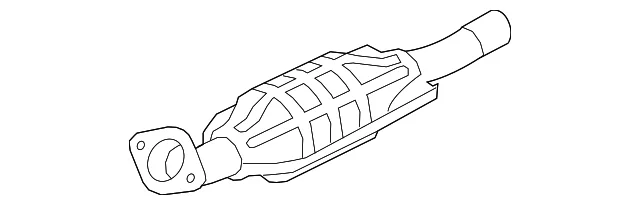 Catalytic Converter - Mazda (L598-20-55X)