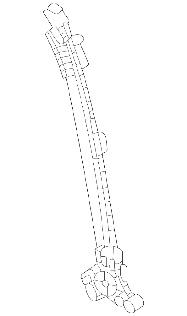 Window Regulator - Mazda (DGH9-73-590)