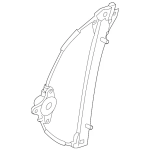Window Regulator - Mazda (D651-58-590B)