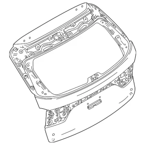 Lift Gate - Mazda (KMY1-62-02X)