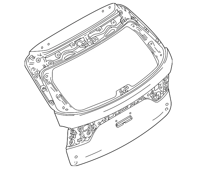 Lift Gate - Mazda (KMY1-62-02X)