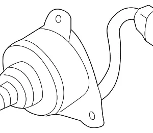 Engine Cooling Fan Motor - Mazda (RF1W-15-150)