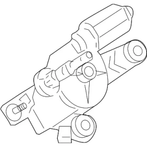 Rear Motor - Mazda (BBN9-67-450A)