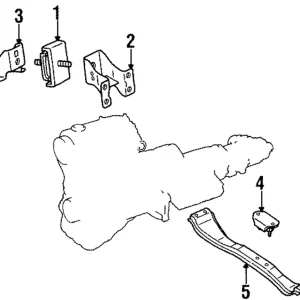 Motor Mount - Mazda (L027-39-040C)