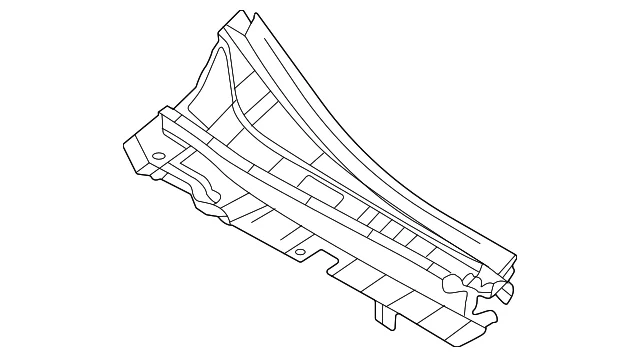 Cowl Grille - Mazda (DGH9-50-7R0A)