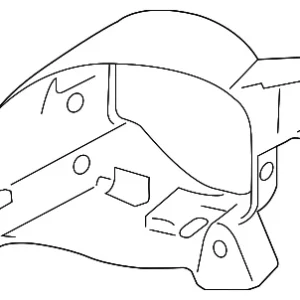 Fog Light Bracket - Mazda (BGV8-51-684A)