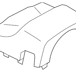 Upper Column Cover - Mazda (NE51-60-221)