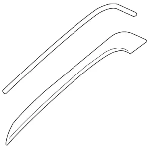 Side Trim - Mazda (NE51-50-8B0D)