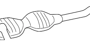 Catalytic Converter - Mazda (1F71-20-500A)