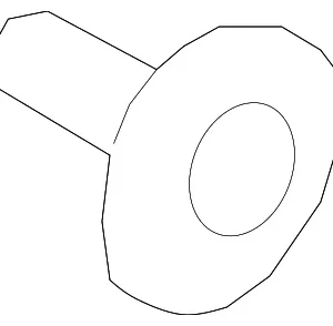 Bumper Cover Screw - Mazda (TD11-50-713)
