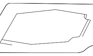 License Lamp Gasket - Mazda (NC10-51-273A)